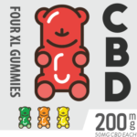 CBD Edible Gummies Bear Gummy