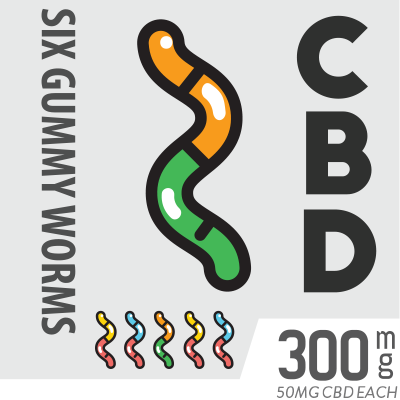 Edible CBD Gummies Worms